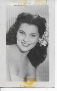 1950's 2 1/2" X 4" B&W Photo of Debra Paget RARE - Picture 1 of 2