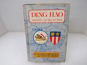 Ding Hao America's Air War in China 1937-1945 Wanda Cornelius Pelican 1980 HB DC - Imagen 1 de 12