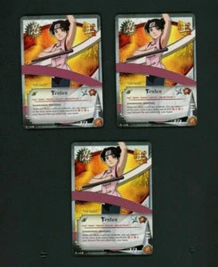 Tenten 348 Summoning Weapons x3 Naruto Card Lineage of Legends - Picture 1 of 2