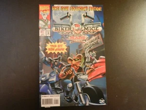 VINTAGE *BIKER MICE FROM MARS* MARVEL COMIC, 11/93, #1 - Foto 1 di 1