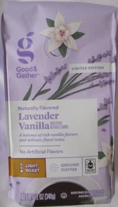 GOOD & COLLECT LAVANDA VANIGLIA CAFFÈ MACINATO SACCHETTO 12 OZ - Foto 1 di 5