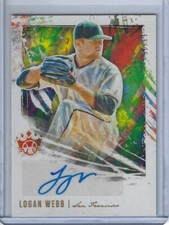 2020 Panini Diamond Kings DK Signature Holo Gold Logan Webb RC Auto /25 #DKS-LW
