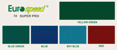 Pool Billard Tuch Billardtuch EUROSPEED SUPER PRO 70 - 7, 8 , 9 ft Billardtische - Bild 1 von 2