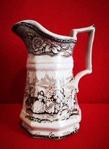 Vintage 19th Century Olympian Jug Pitcher - Picture 1 of 12