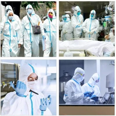 Package of 6 Protective Safety Industrial Suits - Image 1 of 4