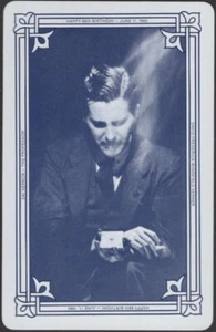 Playing Cards Single Card Old Vintage DAI VERNON PROFESSOR Magician Card Magic B - Picture 1 of 3