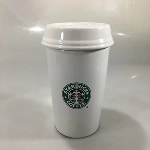 Starbucks Barista Mermaid Split Tail weiß Keramik Go Cup Keramik Kanister 2000 - Bild 1 von 7