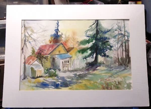 Wonderful Watercolor Painting by Olympia WA Artist, Jane King - Picture 1 of 8