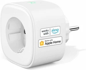 100AS Meross WLAN Enchufe, Smart Plug Compatible Con Alexa Para HomeKit Google - Imagen 1 de 3