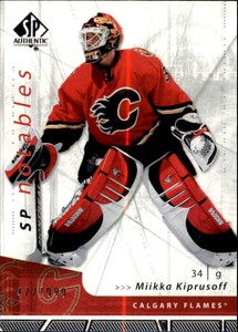 2006-07 SP Authentic #139 Miikka Kiprusoff N/999