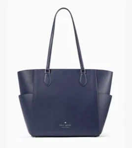 Kate Spade New York Madison Laptop Tote Shoulder Bag In Parisian Navy - Picture 1 of 4