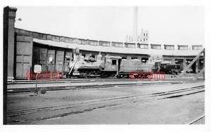 4BB240 RP 1930er/2000er COLORADO & SOUTHERN RAILROAD LOCO #58 CB&Q #455 ROUNDHOUSE - Bild 1 von 1
