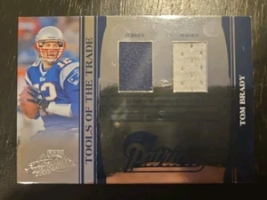 2006 Playoff Absolute Tools of the Trade Tom Brady Game Used Jersey Patch /50 - Picture 1 of 2