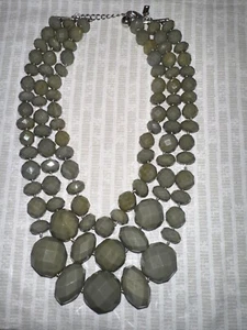 Kate Spade NEW YORK “Give It A Swirl” Chunky Bead Statement Necklace - Picture 1 of 6