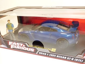Brian's NISSAN SKYLINE GTR Film FAST AND FURIOUS 7 1/18 lumières & figurine - Picture 1 of 1
