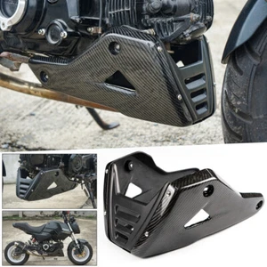 MAXNUS Carbon BELLY PAN UNDER FAIRING GUARD FRAME FOR HONDA GROM 125 2025 - Picture 1 of 16