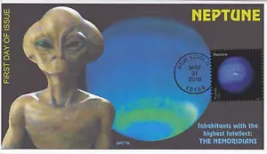JVC CACHETS - 2016 VEDUTE DEI NOSTRI PIANETI NUMERO FDC COPERTINA PRIMO GIORNO - NETTUNO - Foto 1 di 1