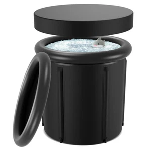 Eisbad Cold Badewanne Erwachsene Portable Eistonne Wannenbad PVC 80cm X 80cm - Bild 1 von 9