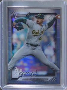 2020 Bowman Transcendent Collection Icons /100 Jesus Luzardo #41 Rookie RC