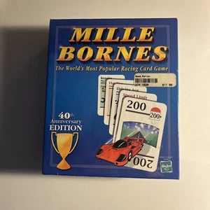 Hasbro 2002 Mille Bornes Card Game The Classic Auto Race Brand New Sealed - Picture 1 of 6