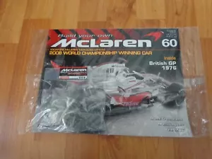 ISSUE 60 DEAGOSTINI 1/8 BUILD YOUR OWN MCLAREN MP4/23 LEWIS HAMILTON 2008 F1 CAR - Picture 1 of 1