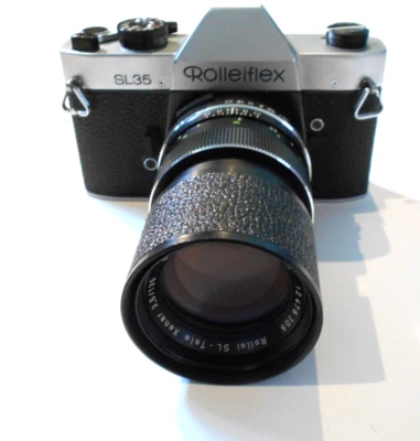 Rolleiflex SL35 con lente Schneider-Kreuznach f/3,5 135 mm Foto 1 de 4