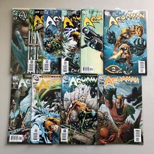 Lot of 11 Aquaman (2003 4th Series) #1 19 21 22 31 35 36 37 38 39 NM Near Mint