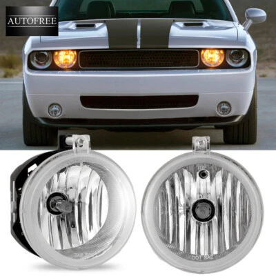 Fog Lights For 2008-2010 Dodge Challenger Nitro Avenger Caliber/ 06-09 Charger - Image 1 of 4
