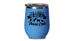 Vaso de vaso de vino para gato - Imagen 1 de 7