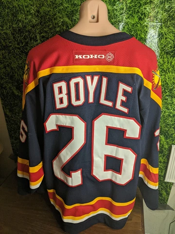 NHL Florida Panthers Hockey #26 Dan Boyle Game Worn Sweater Koho Size 52 Cover
