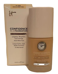 IT Cosmetics Confidence In A Foundation Full Coverage - 115 Light (C) NIB - Picture 1 of 1