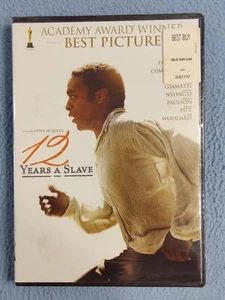 NEW SEALED 12 YEARS A SLAVE DVD CHIWETEL EJIOFOR BENEDICT CUMBERBATCH BRAD PITT - Picture 1 of 1