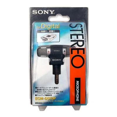 Genuine Sony ECM-DS70P Electret Condenser Microphone MiniDisc Recorder Mic - Image 1 of 2