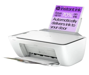 HP DeskJet 2810e All-in-One Wireless Inkjet Printer - White - Afbeelding 1 van 7