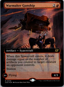 Warmaker Gunship (Extended Art) (0339) Edge of Eternities Foil - Picture 1 of 2