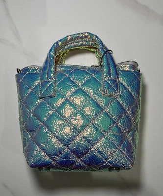 Bolso de Mano MZ Wallace Petite Metro Cuero Ópalo De Lujo Nunca Usado Foto 1 de 4