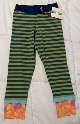 NWT Matilda Jane Hudson Ribbed Leggings Secret Fields Pants Size 6 - Image 1 of 2
