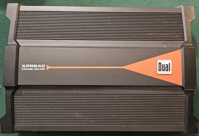 Dual Xpr540 1200 Watt 4/3/2 Channel Class A/B Car Audio Power Amplifier Amp - Image 1 of 4