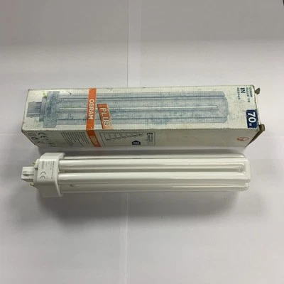 Osram dulux T/E IN Plus 70W/840 lumilux cool white GX24q-6 lamps - Image 1 of 2