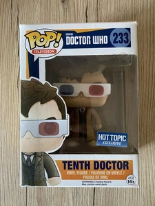 Funko Pop! Figura del Décimo Doctor de Doctor Who con gafas 3D #233 - Imagen 1 de 6