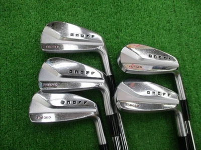 ONOFF Right Handed Iron Set FORGED KURO 6-9,P Dynamic Gold Flex R300 - Image 1 of 4