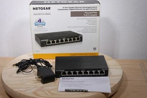 Netgear GS308 8-Port Gigabit Ethernet SOHO Unmanaged Switch - Picture 1 of 16