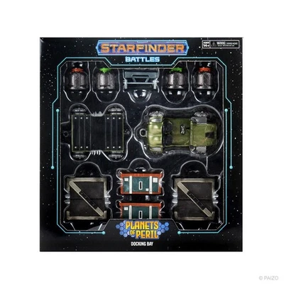 WizKids Starfinder Battles 99004 Planets of Peril Premium Docking Bay - Image 1 of 4