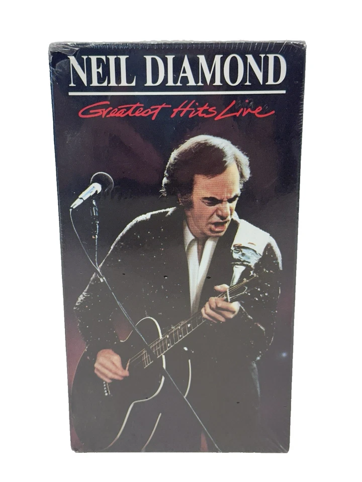 Neil Diamond: Greatest Hits Live (VHS, 1988) - Brand New Sealed - Image 1 of 4