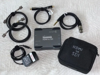 Blackmagic Design Heavy Duty HDMI a SDI (analógico) con alimentación, estuche blando y accesorios Foto 1 de 4