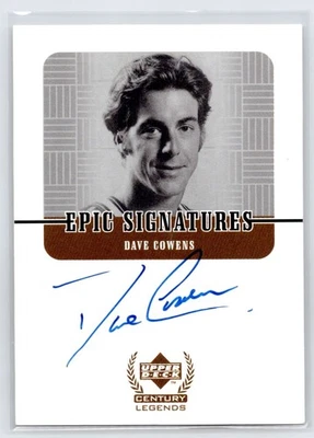 1999-00 Upper Deck Century Legends Signatures Dave Cowens automático #DC Foto 1 de 2