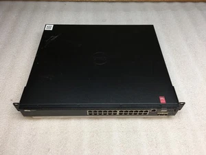 Dell N2024P E05W 24 Port PoE Gigabit Managed Ethernet Switch w/ Rack Ears - Picture 1 of 10