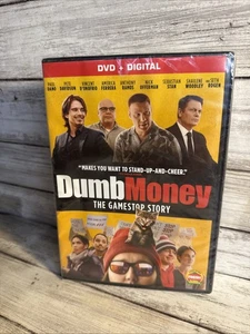 New! Dumb Money (DVD + Digital, 2023) Sealed The GameStop Story Ships FREE - Picture 1 of 4