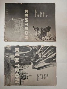 1955 and 1957 / 1958 Kemtron HO Master Catalogs, 1st and 4th. - Picture 1 of 10