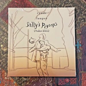 RSD Cyndi Lauper 7" Sally's Pigeons Redux Vinyl Record 45 TRUE COLORS CHARITY - Picture 1 of 3